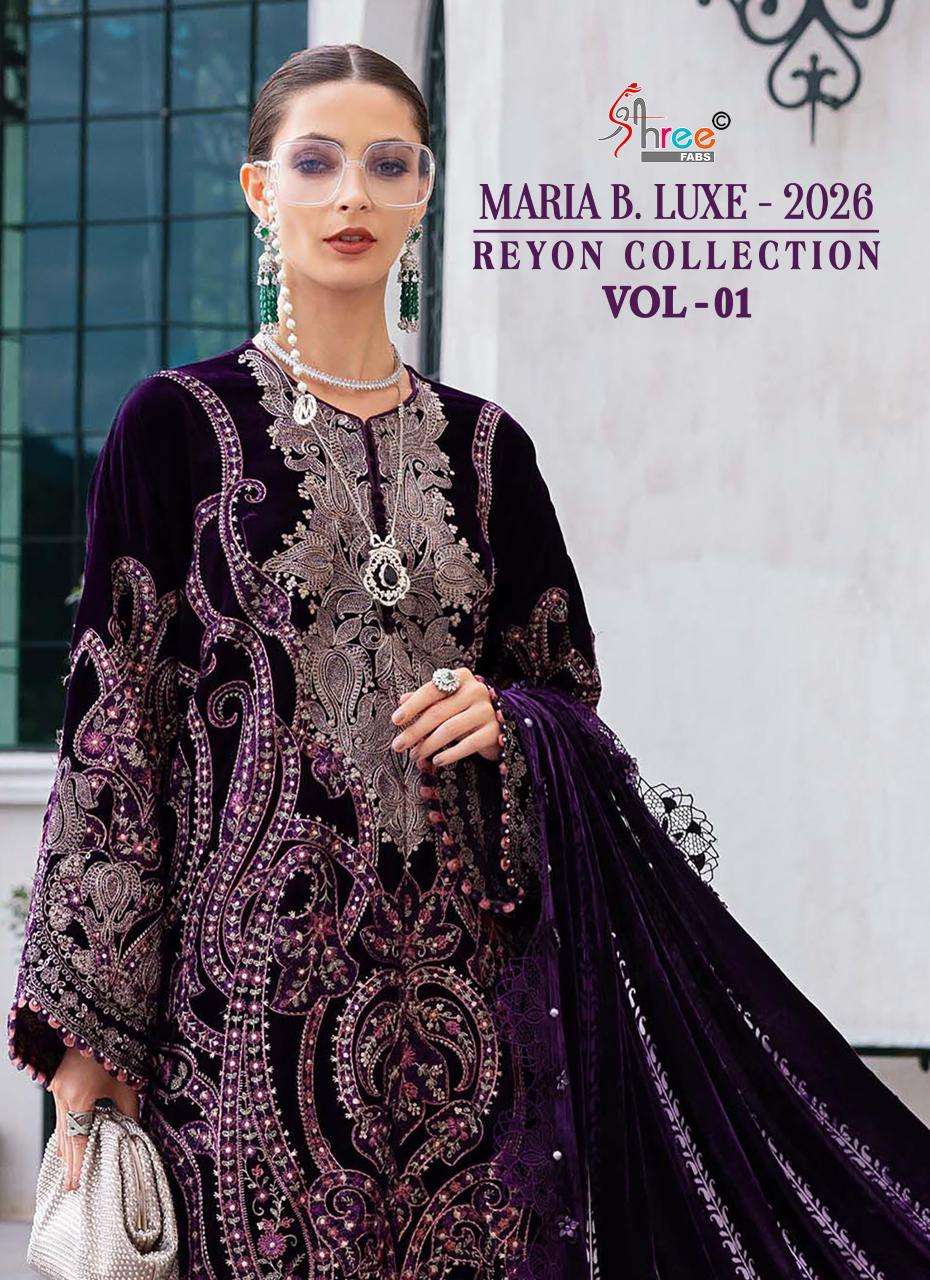 MARIYA B. LUXE-2026 REYON COLLECTION VOL-1 BY SHREE